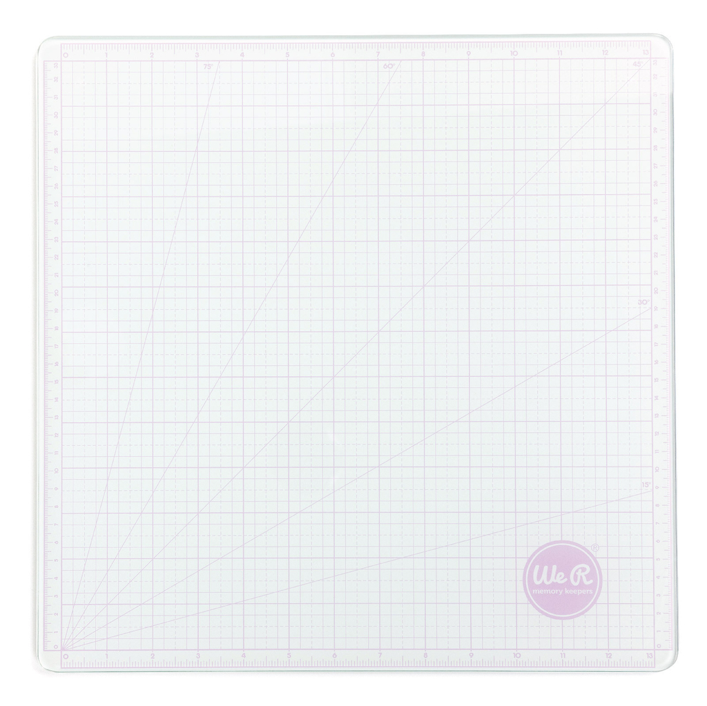 We R Memory Keepers Precision Glass Cutting Mat 13x13 Lilac