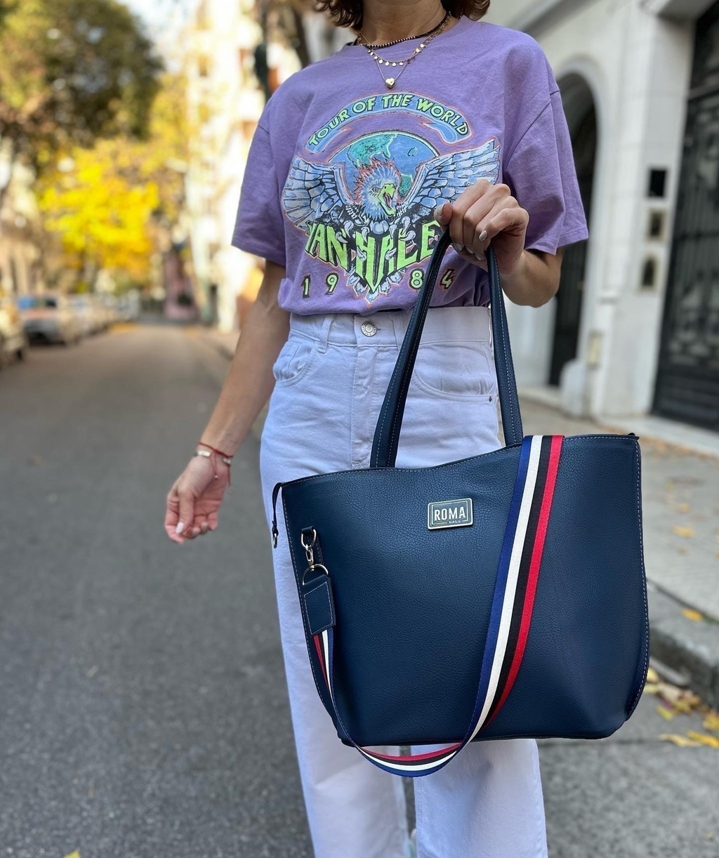 Cartera Anna - Azul - - Comprar en Roma Bags