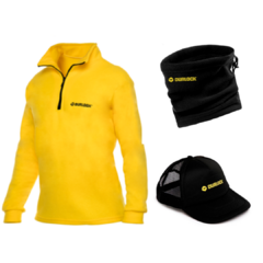 COMBO INVIERNO: Buzo Polar + Gorra + Cuello 2 en 1 Durlock Oficial®