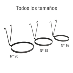 Cuelgamaceta #18 Para Malla - Sin pintar en internet