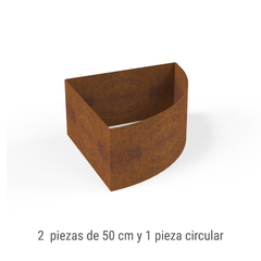 Imagen de Módulo Recto 50 cm - Cajón de Huerta - Sin pintar