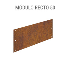 Módulo Recto 50 cm - Cajón de Huerta - Sin pintar