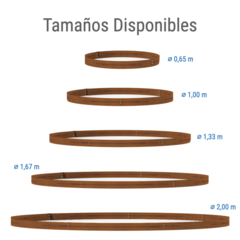 Aro de Chapa Ø 65 cm - Sin pintar