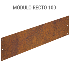 Módulo Recto 100 cm - Cajón de Huerta - Sin pintar