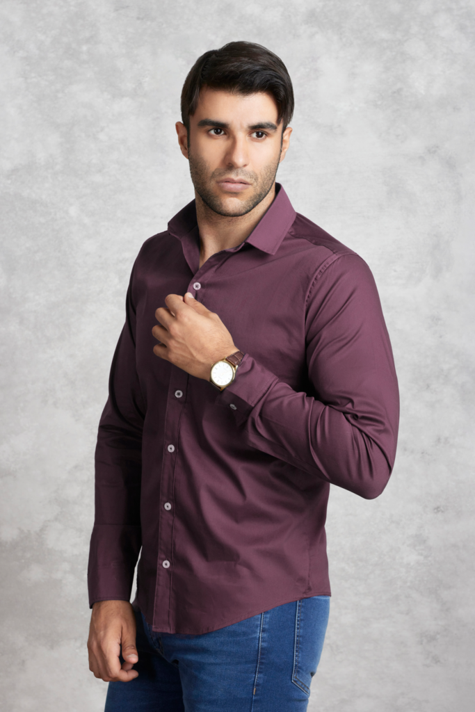 Camisas bordo hombre store