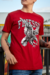 Remera Estampada Finesse Rojo en internet