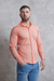 Camisa Lisa Ajustada Coral