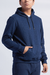 Hoodie Austin Azul Marino Friza - comprar online