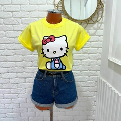 T-Shirt Hello Kitty (Amarelo) - comprar online