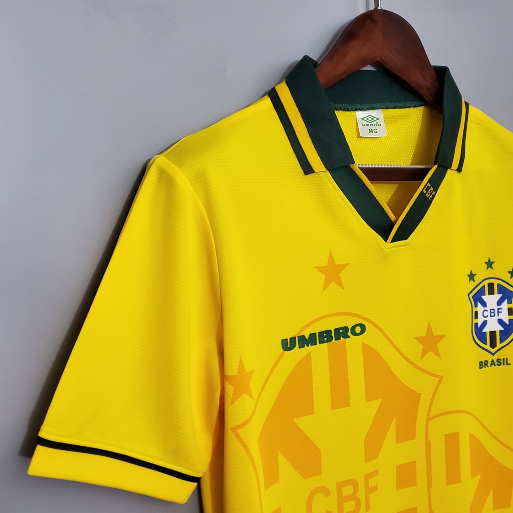 Camisa Brasil Retrô 1993/94 - Whizzy Fut Loja