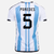 Camisa Argentina Titular "Paredes" Tri Campeã do Mundo 22/23 - Torcedor