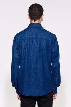 H CAMISA WORK BLUE PURE BLUE (AY NOT DEAD) - She Tendencias