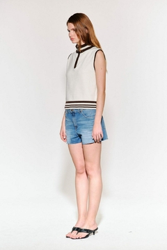 M SHORT HIGH RISE WASTED BLUE / (AY NOT DEAD) - She Tendencias