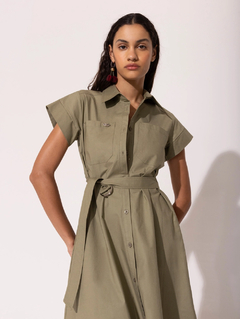 VESTIDO SAFARI (JAZMIN CHEBAR)