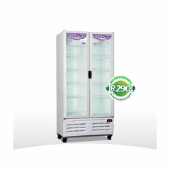 Exhibidora Vertical 2 Puertas 765 Litros MT 26 Inelro