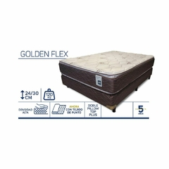 Colchón Espuma Alta Densidad Con Pillowtop 1,30 x 1.90 Golden Flex Gani - comprar online