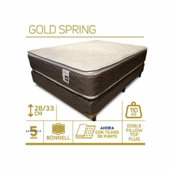 Colchón Resortes Con Pillow 1,40 x 1,90 Gold Spring Gani - comprar online