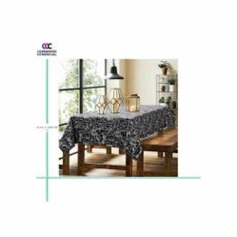 Mantel de cocina Cuerina Pesada 1,40 x 2,00 estampado wine negro