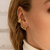 AROS BRAIDED ORO (X2) - comprar online