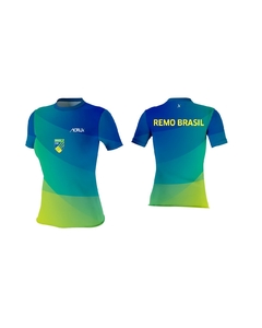 Women's Short Sleeve Brazilian Rowing Competition Compression Shirt