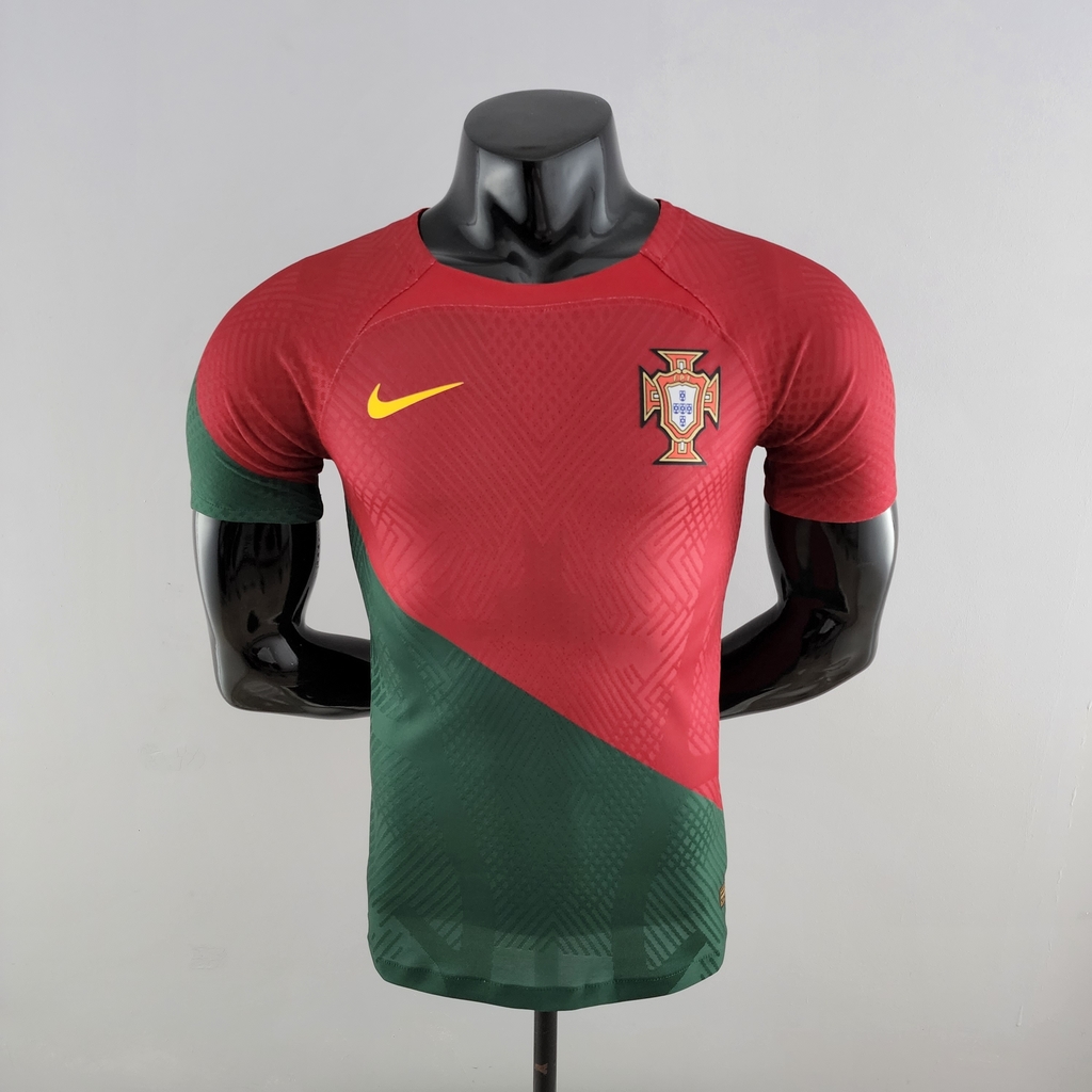 Camisa Seleção de Portugal Home 2022 Jogador Nike Masculina - Vermelho e  Verde