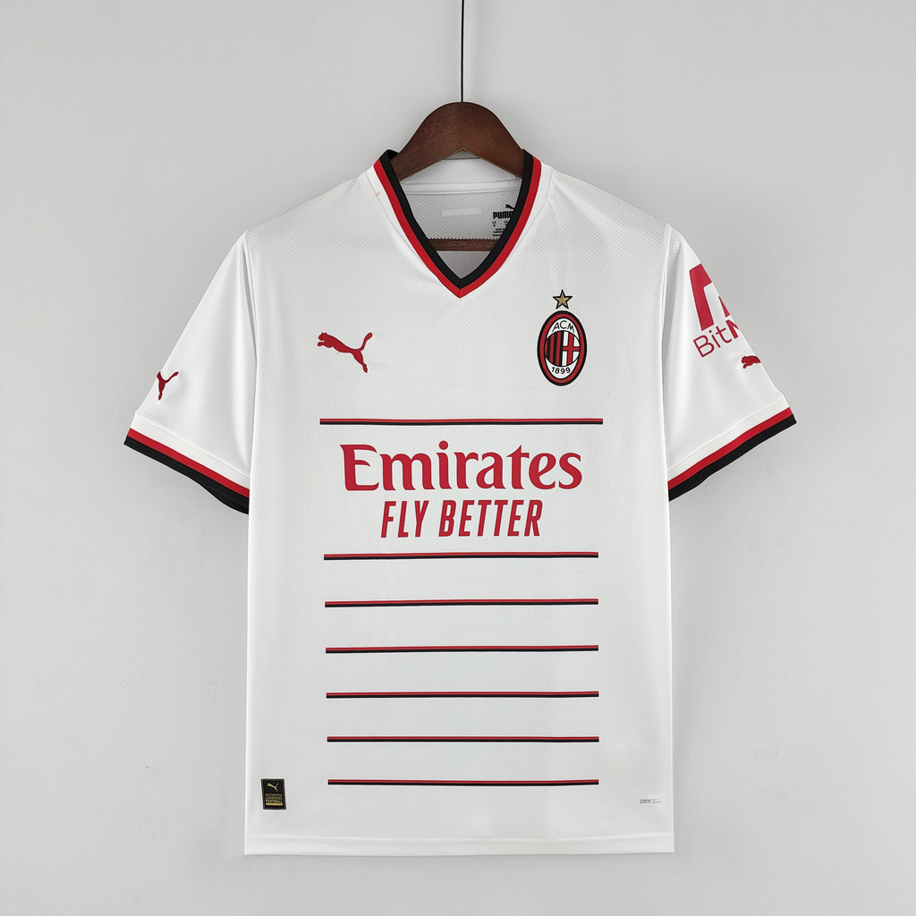 Camisa AC Milan Home 22/23 Torcedor Puma Masculina - Vermelha