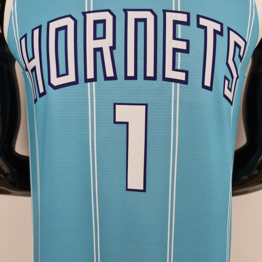 Camisa Charlotte Hornets - NBA - LaMelo Ball Nº1: Disponível