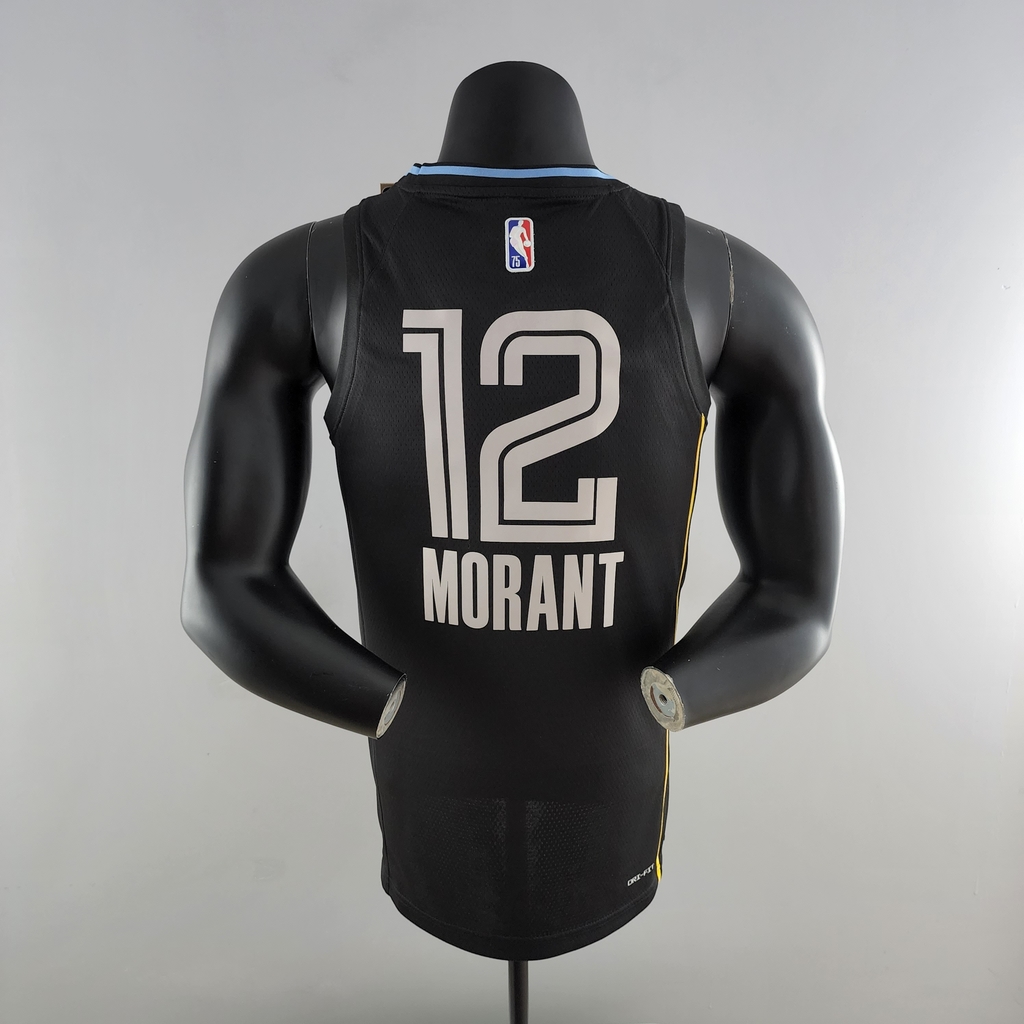 Camisa de basquete Memphis Grizzlies Ja Morant N12: Compre agora