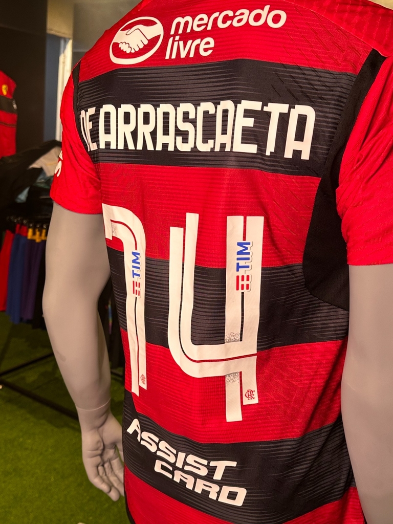 CAMISA FLAMENGO 23/24 I COM PATROCÍNIOS - JOGADOR MASCULINA