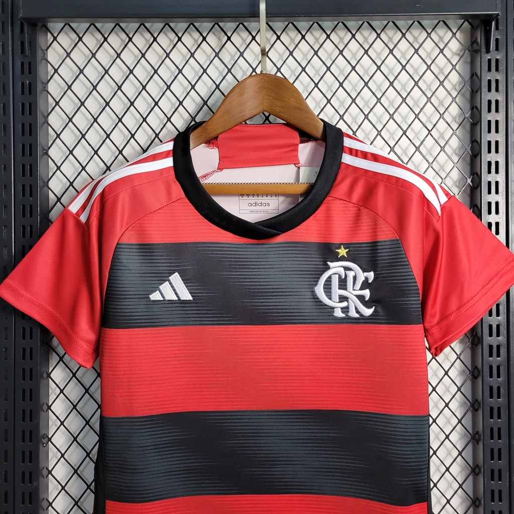 Camisa Internacional I 23/24 Torcedor Adidas Feminina - Vermelha