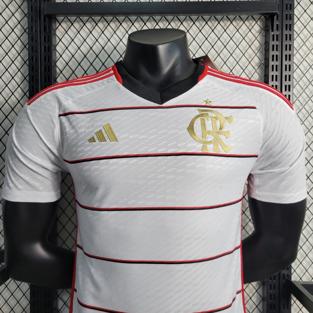 Camisa Flamengo II 23/24 Jogador Masculina - Branca
