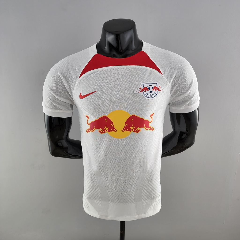 Camisa Leipzig Red Bull Home 22/23 Jogador Nike Masculina - Branca