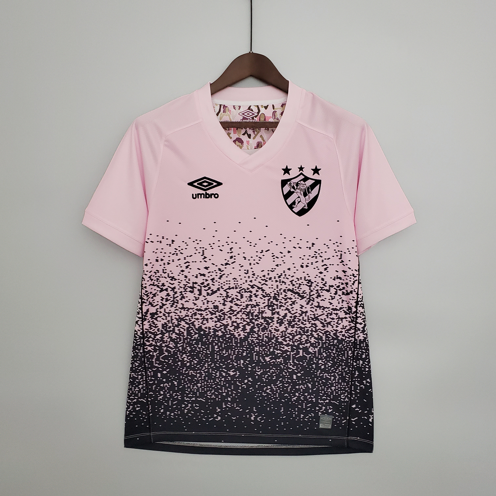 Camisa Sport Recife Outubro Rosa 2022 Torcedor Umbro Feminina - Rosa