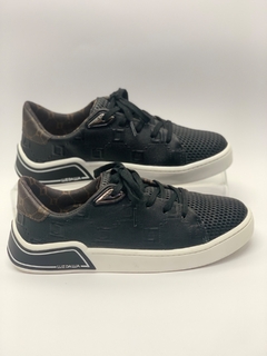 Tenis em Couro Preta Luz da Lua Ref 090208 - loja online