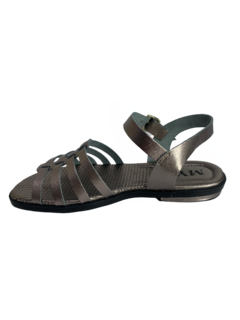 Sandália em Pelica Metalizado Myky Ref 2104 - comprar online