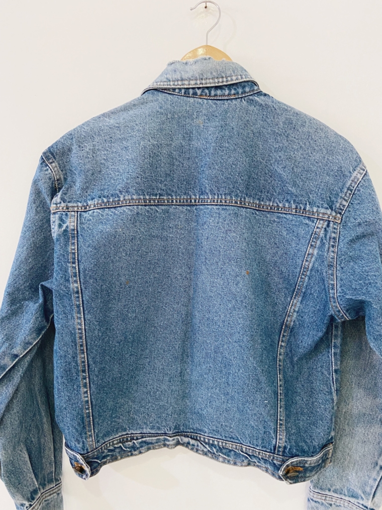 jaqueta jeans vintage P
