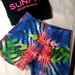 SHORT CORTE V "CEBRA NEON" - comprar online