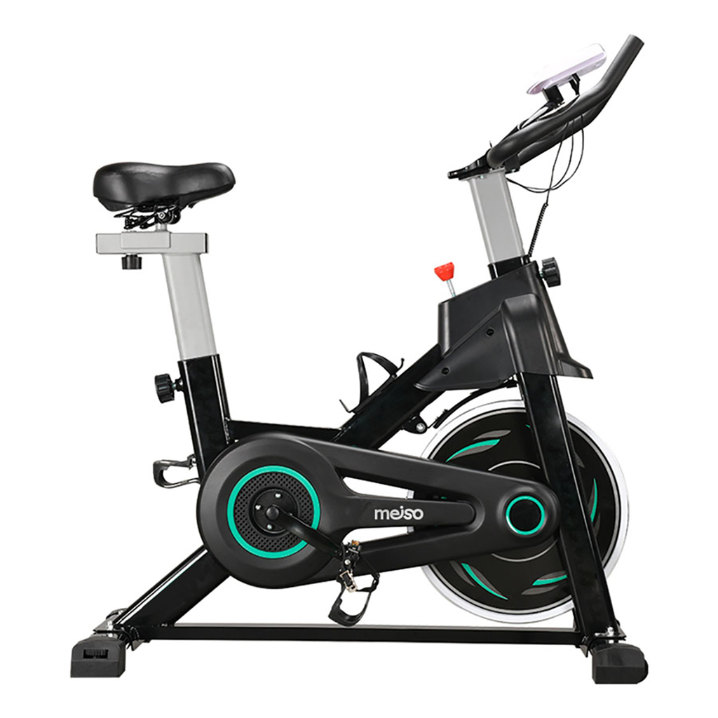 Bicicleta Fija Spinning Profesional Meiso rueda magnética con computadora  Fit