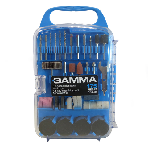 Kit de 175 accesorios para minitorno GAMMA