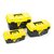 Set de 3 cajas de herramientas plásticas Barovo de 12", 15" y 18" - comprar online