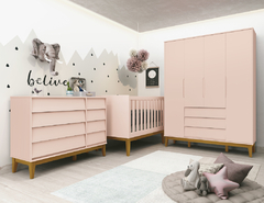 Quarto de Bebê Noah Classic Branco - comprar online