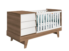 Quarto de Bebê Noah Prince Branco Madeira - comprar online