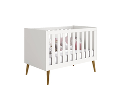 Quarto de Bebê Noah Retrô 1 Branco - comprar online