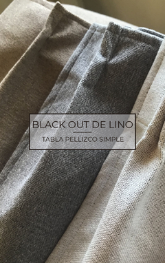 Cortinas Black Out Textil de Lino 100% - comprar online