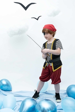 Fantasia Pirata Infantil Masculino - Fanfarrinha