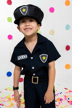Fantasia Policial Masculina Infantil - Fanfarrinha