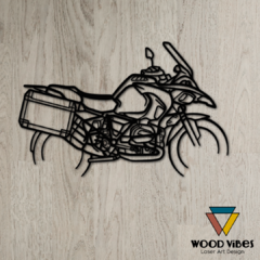 Painel Moto BMW R 1200 GS - Loja de Painéis Decorativos | Wood Vibes Laser Art Design