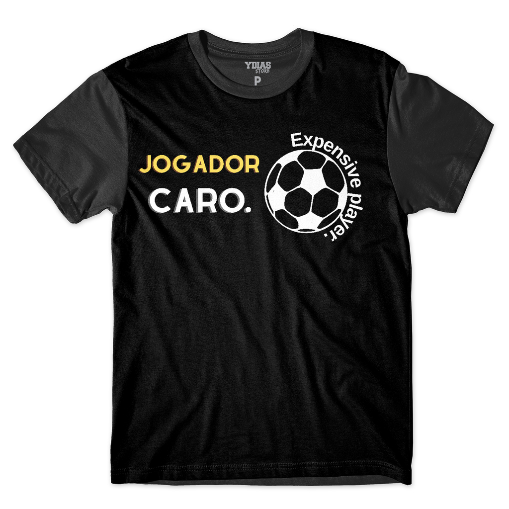 Camiseta Masculina Jogador Caro Jogador Joga Facil