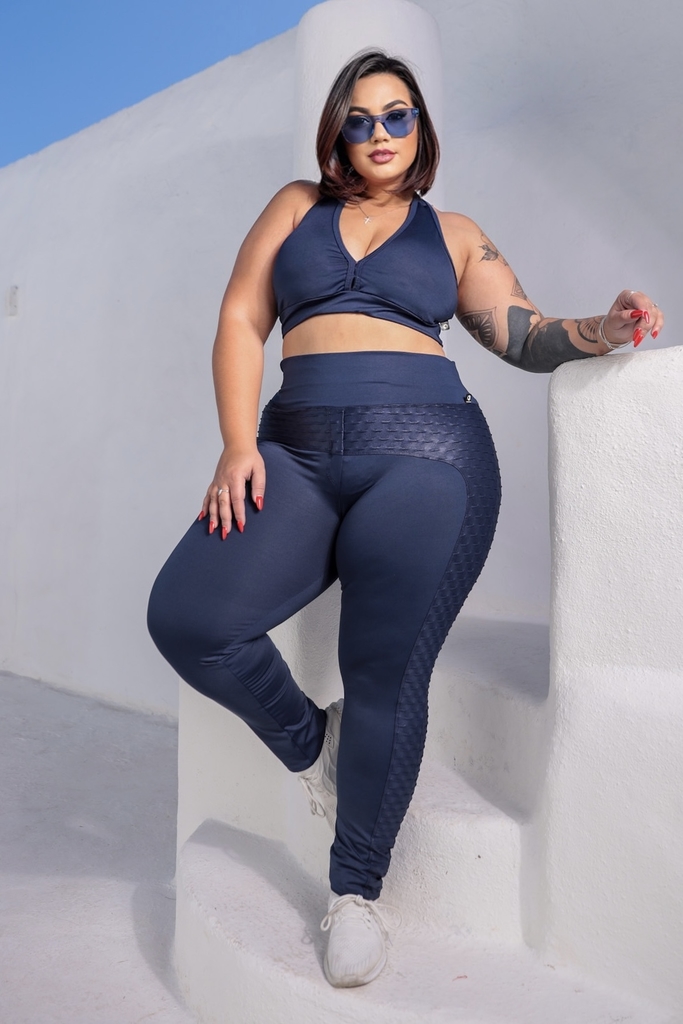 Moda fitness plus size cheap brás