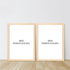 2 QUADROS PERSONALIZADOS - comprar online